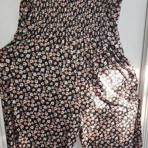 Vibe Sportswear Jumpsuit beautiful bohemian size 2XFloral Print Women's Jumpsuit